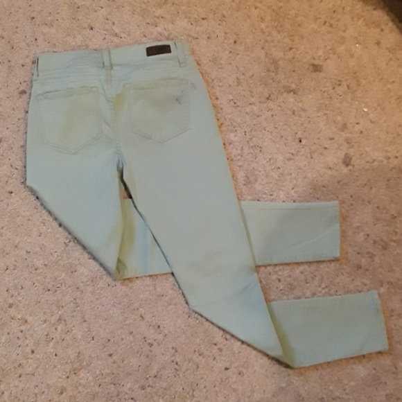 -Seafoam pastel jeans.ADD TOP$5 Jeggins - Picture 3 of 7
